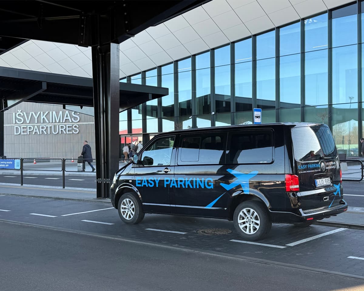 EasyParking pavėžėjimo autobusiukas